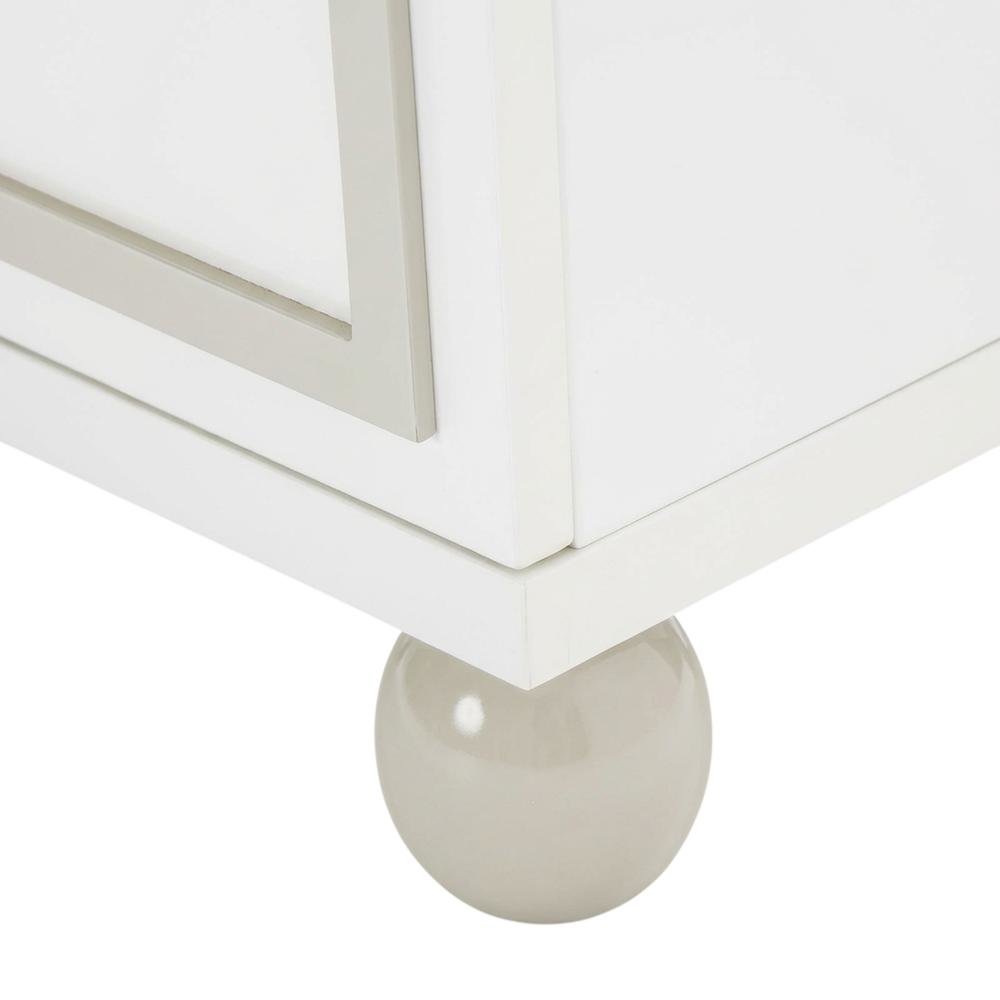 Sky Tower Nightstand - Cloud White