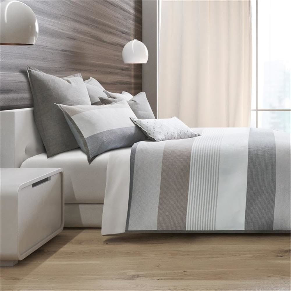 Ultra 8-Piece King Duvet Set - Grey