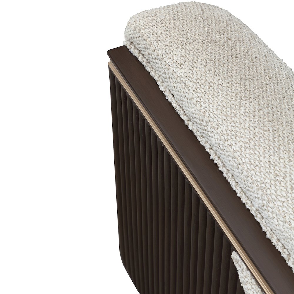 West Kensington Matching Chair - Buff/Medium Espresso