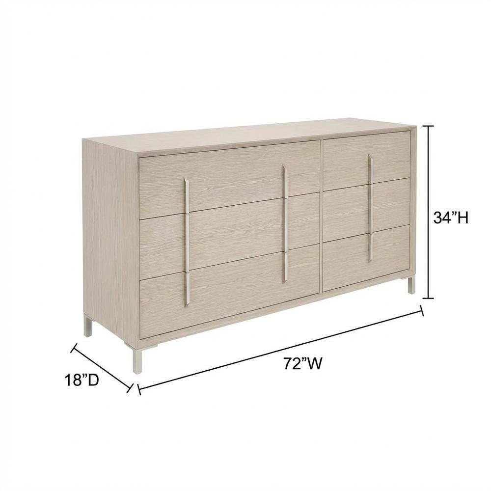 Lotus Bay Large Dresser - Sand