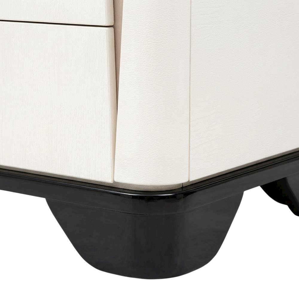 Tuxedo Dresser & Mirror - Piano Keyboard