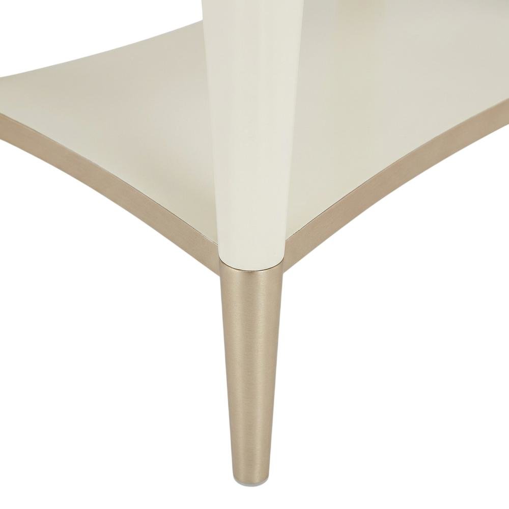 La Rachelle 1-Drawer Nightstand - Champagne
