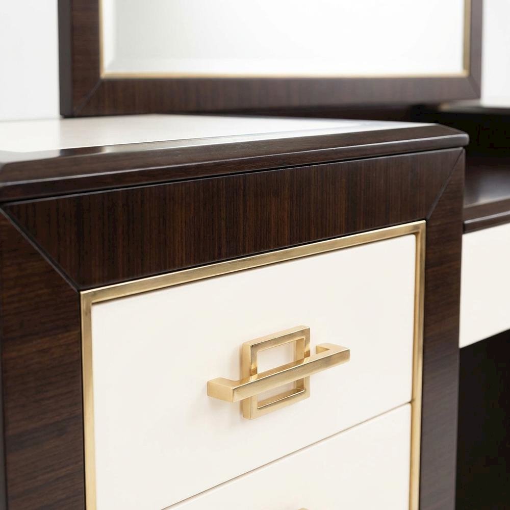 Belmont Place Vanity with Mirror - Espresso