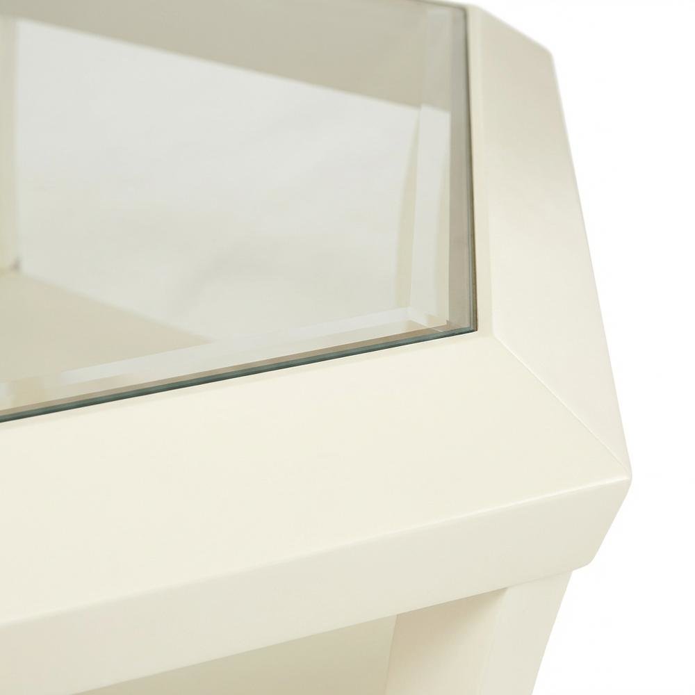 La Rachelle Hexagon Cocktail Table - Champagne