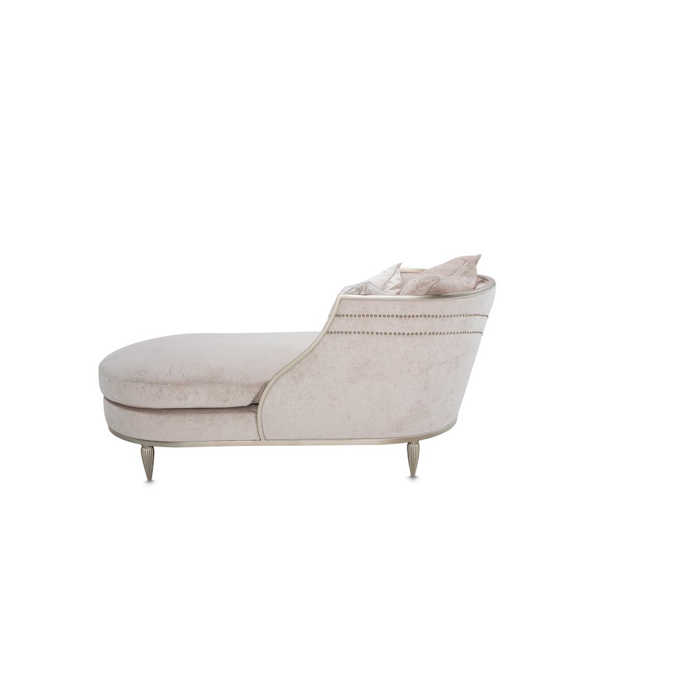 London Place Chaise - Parchment