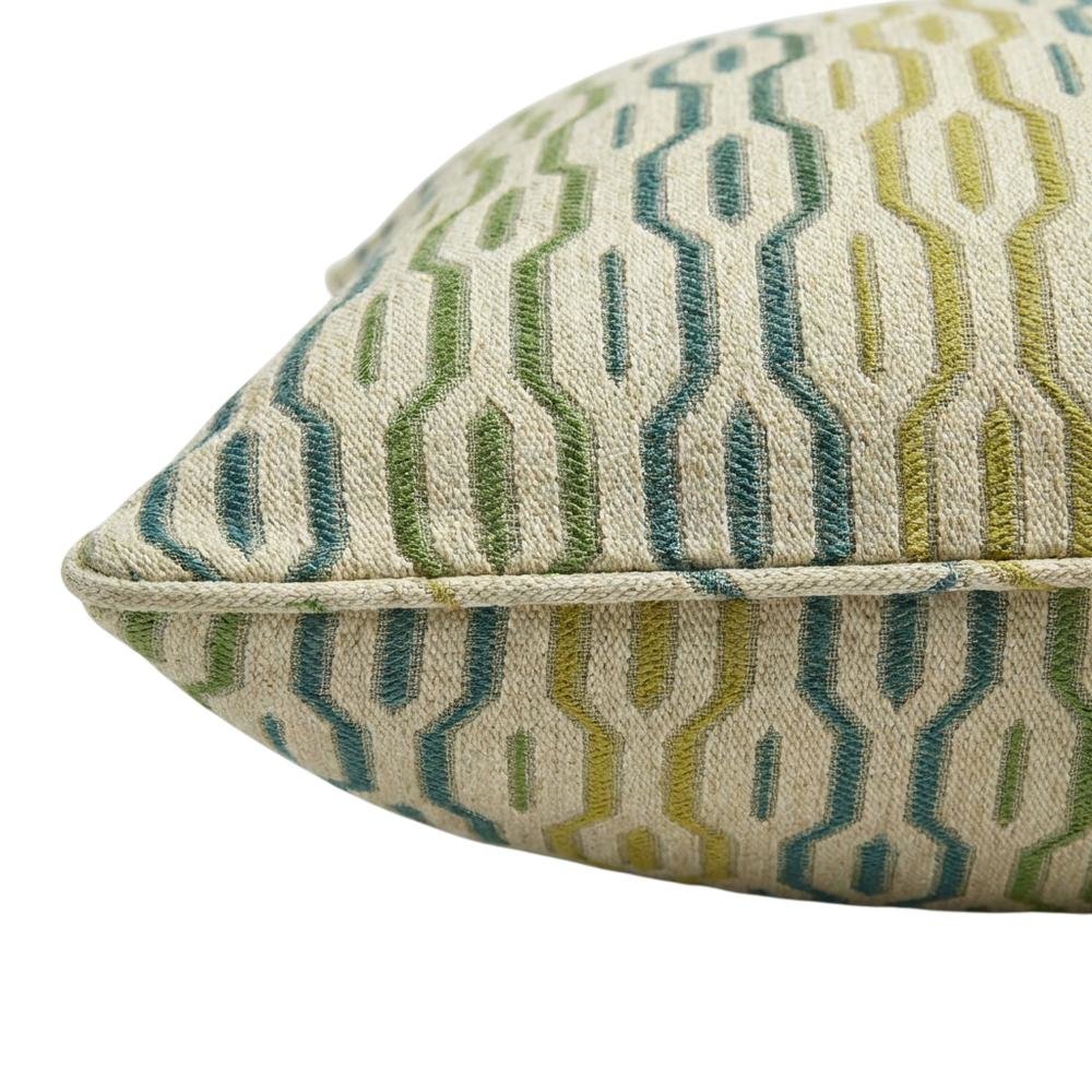 Eden Ashbury 19" Square Pillow, Set of 2 - Seagrass Green