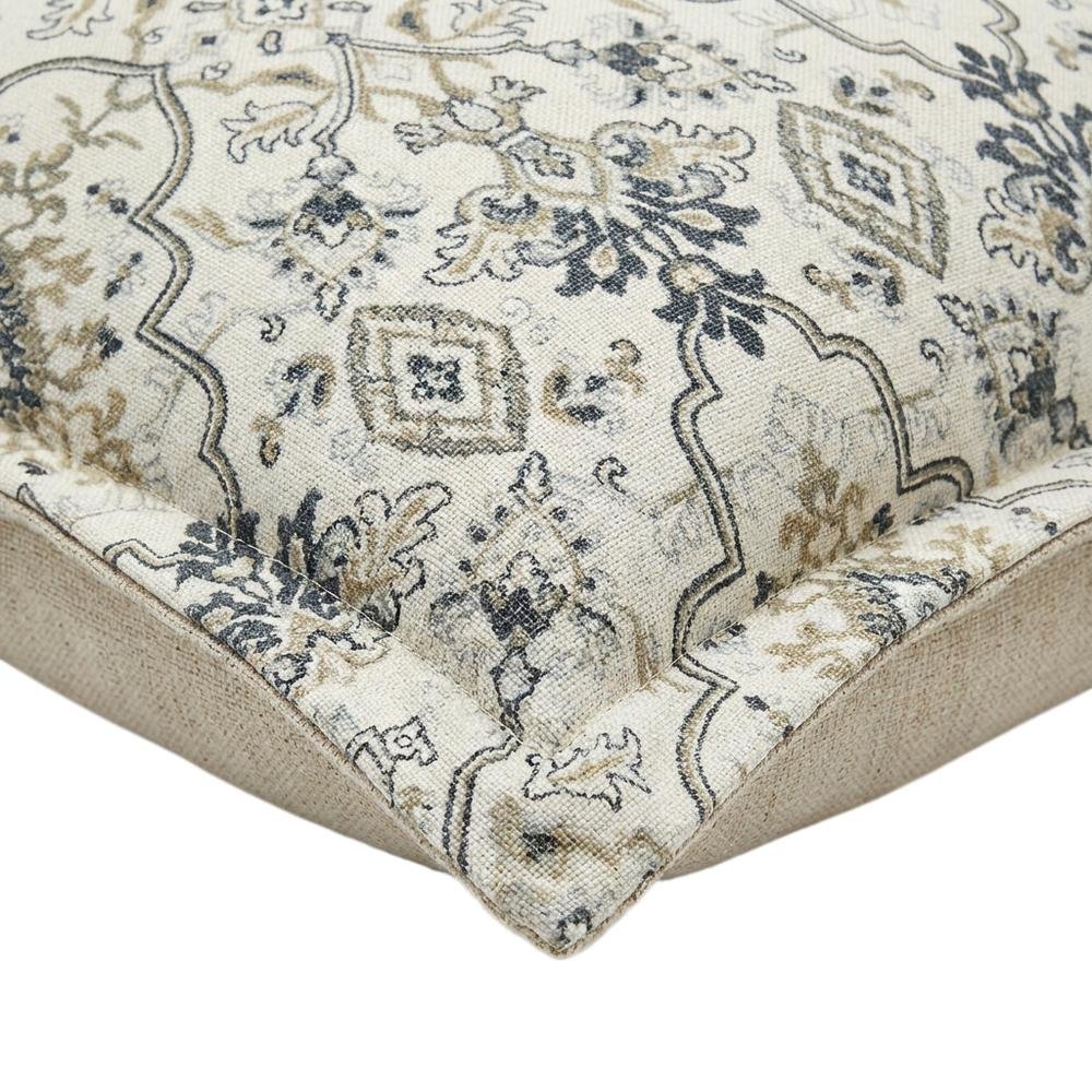 Moonbeam Powell 21" Square Pillow, Set of 2 - Natural