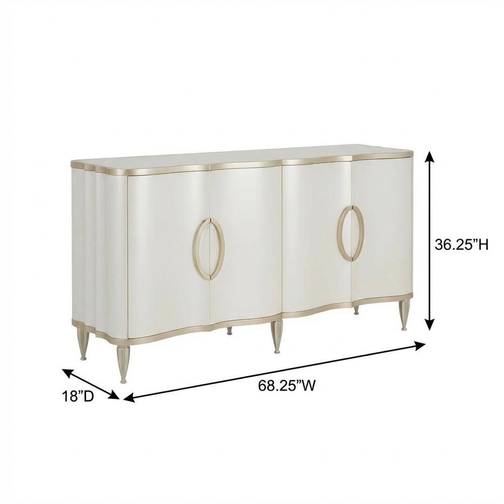 London Place Sideboard - Creamy Pearl