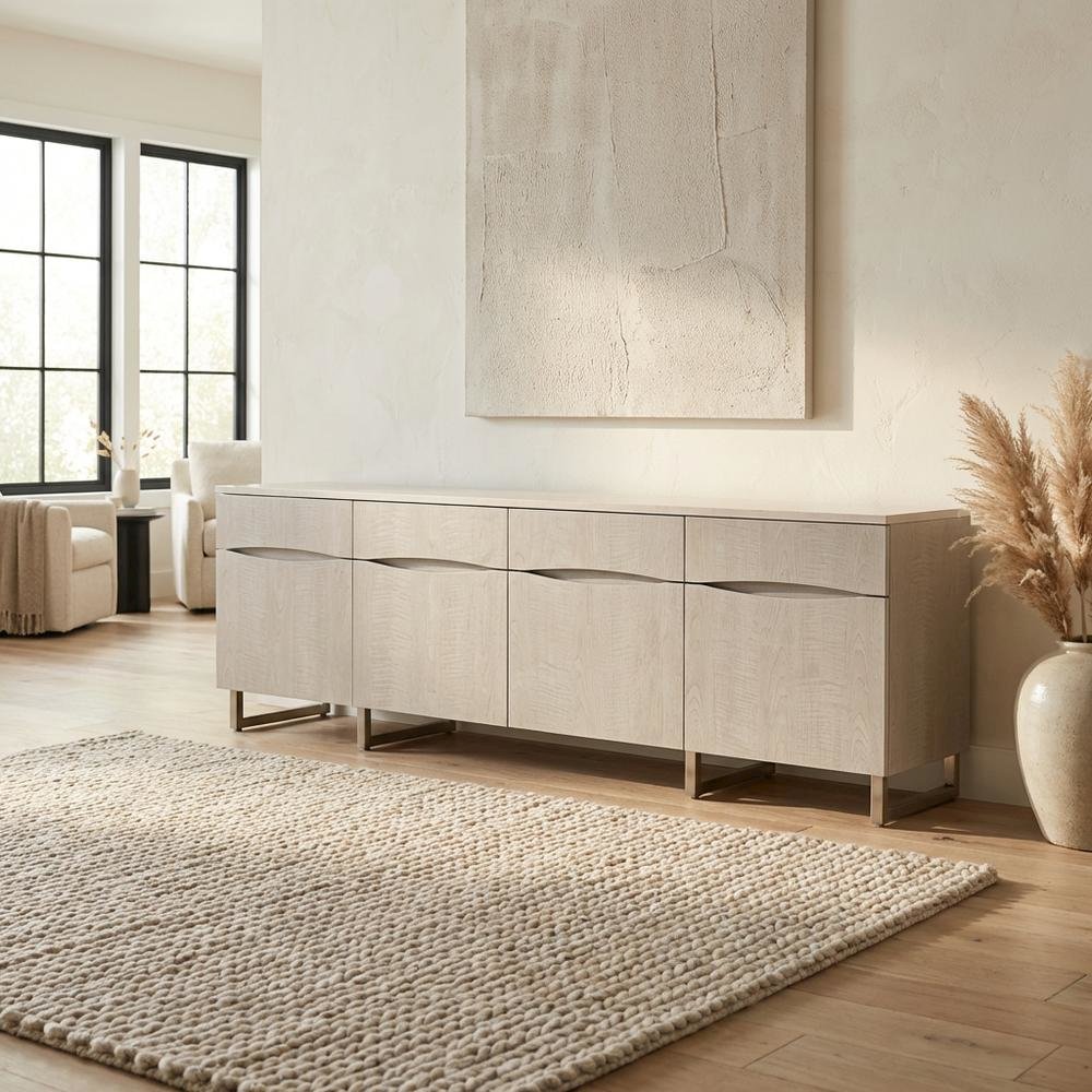 Marin Media Cabinet - Greige