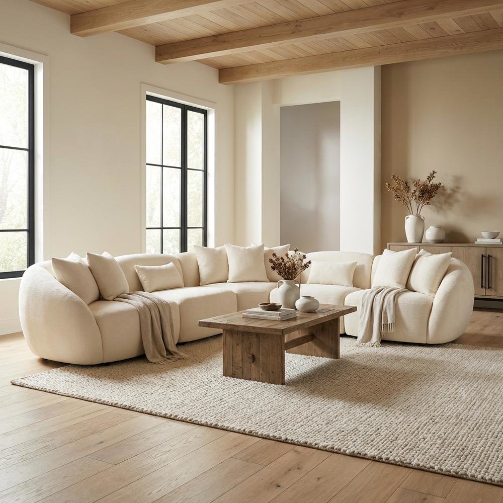 Le Montreaux 5-Piece Modular Sectional - Gardenia