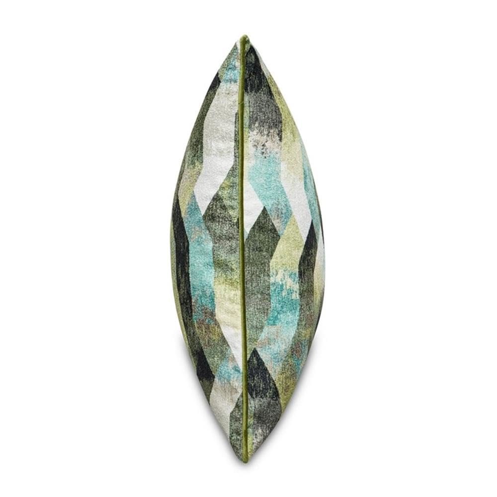 Eden Marion 19" Velvet Pillow, Set of 2 - Seagrass Green