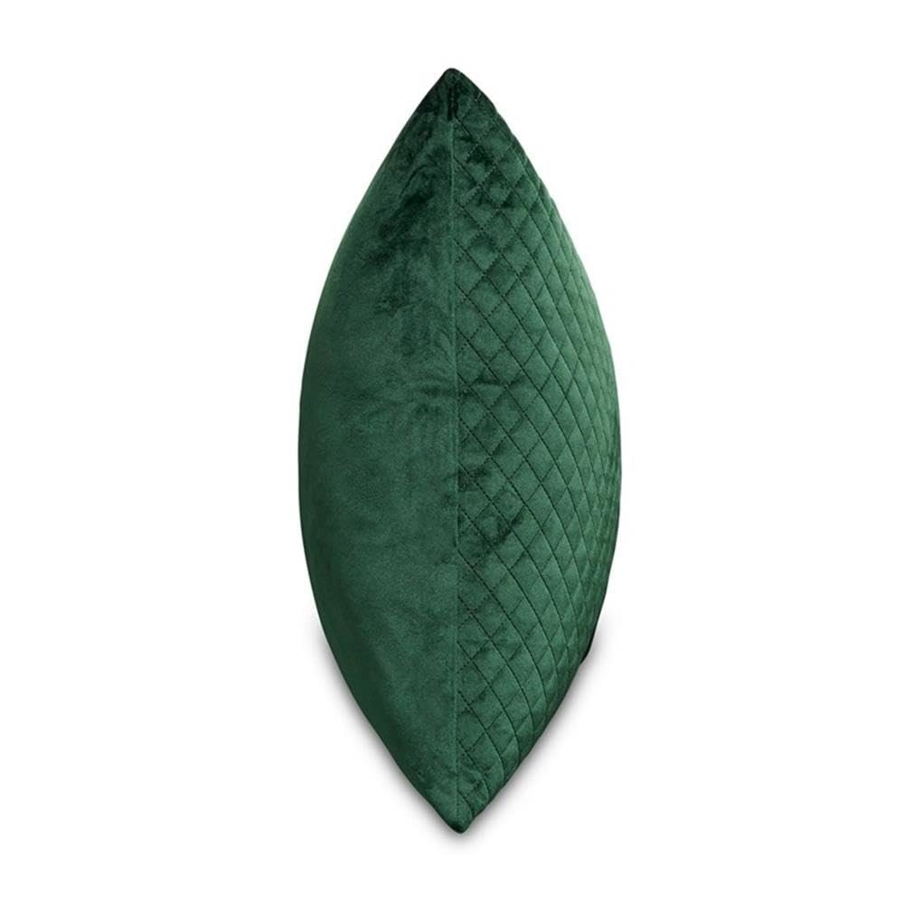 Gemma 21" Velvet Throw Pillow, Set of 2 - Forest Green