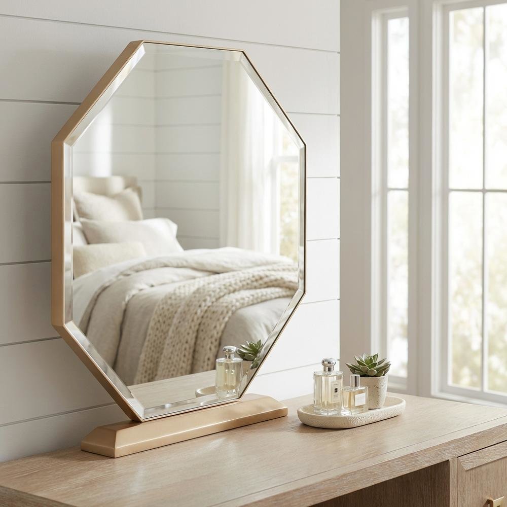 La Rachelle Vanity Mirror - Champagne