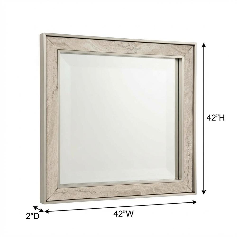 Lotus Bay Mirror - Sand