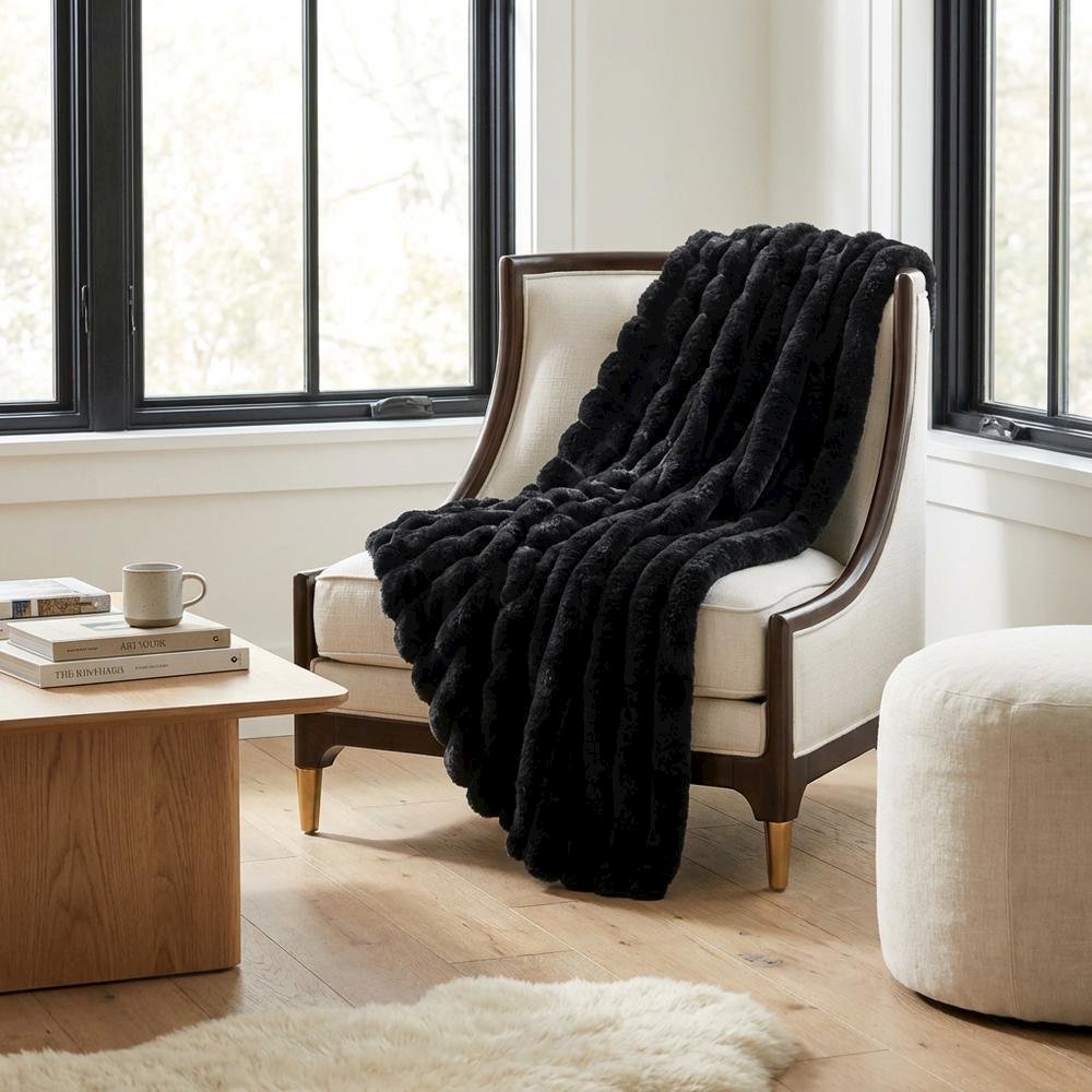 Parker 52"x72" Throw - Onyx