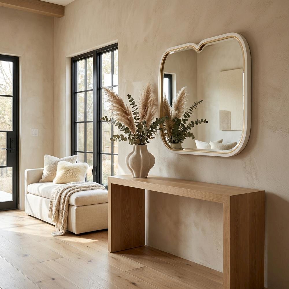 Scotts Square Wall Mirror - Light Champagne