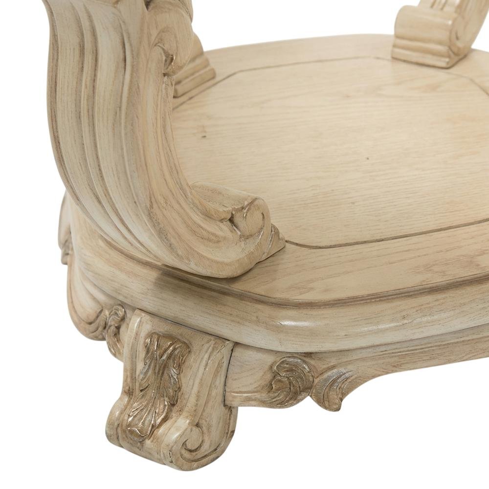 Platine de Royale End Table - Champagne