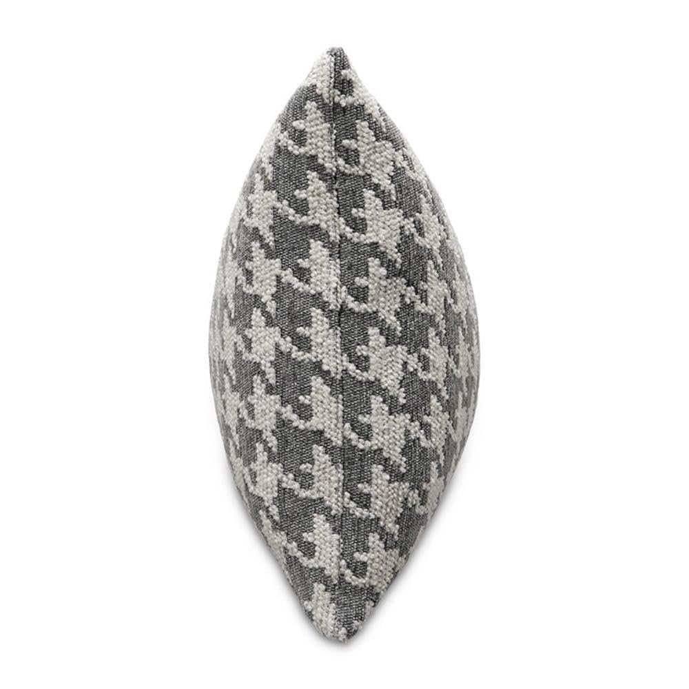 Moonbeam Georgia 13" x 24" Chenille Pillow, Set of 2 - Dove Gray