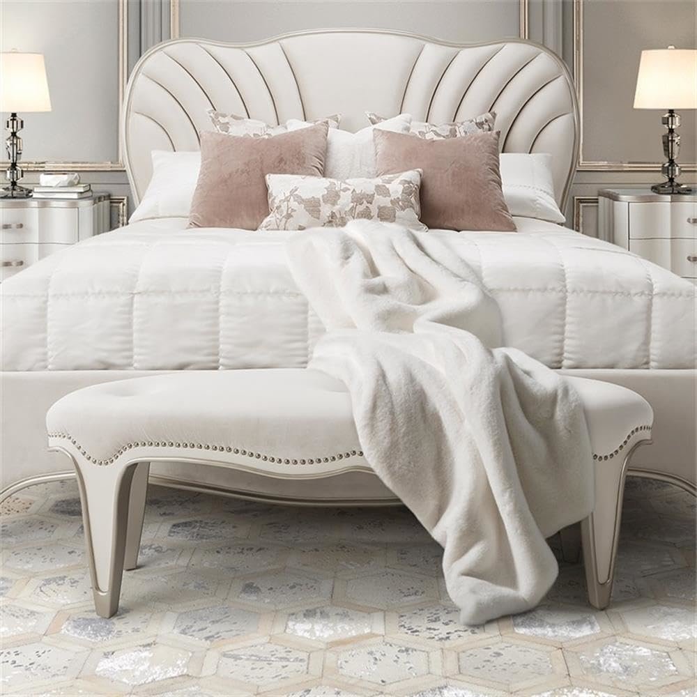 Bellhaven 56"x72" Faux-Fur Throw - Ivory