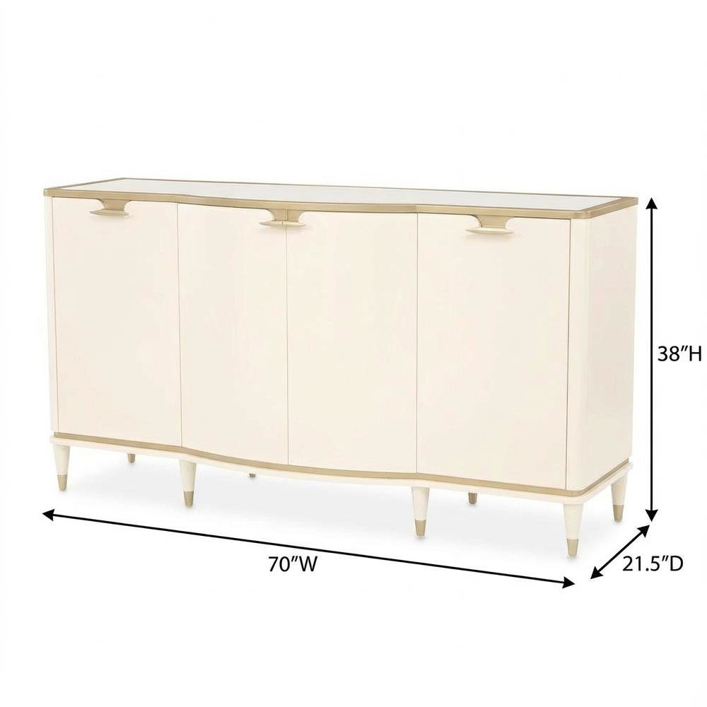 La Terrazza Sideboard - Creamy Pearl