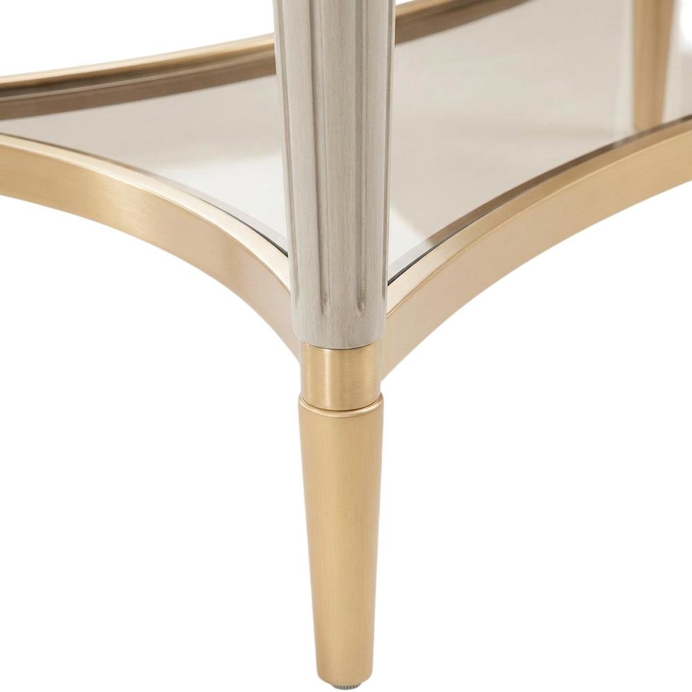 St. Charles End Table - Dove Gray