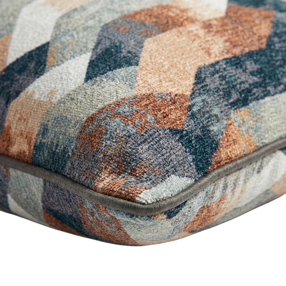 Sundance Marion 19" Velvet Throw Pillow, Set of 2 - Smoke