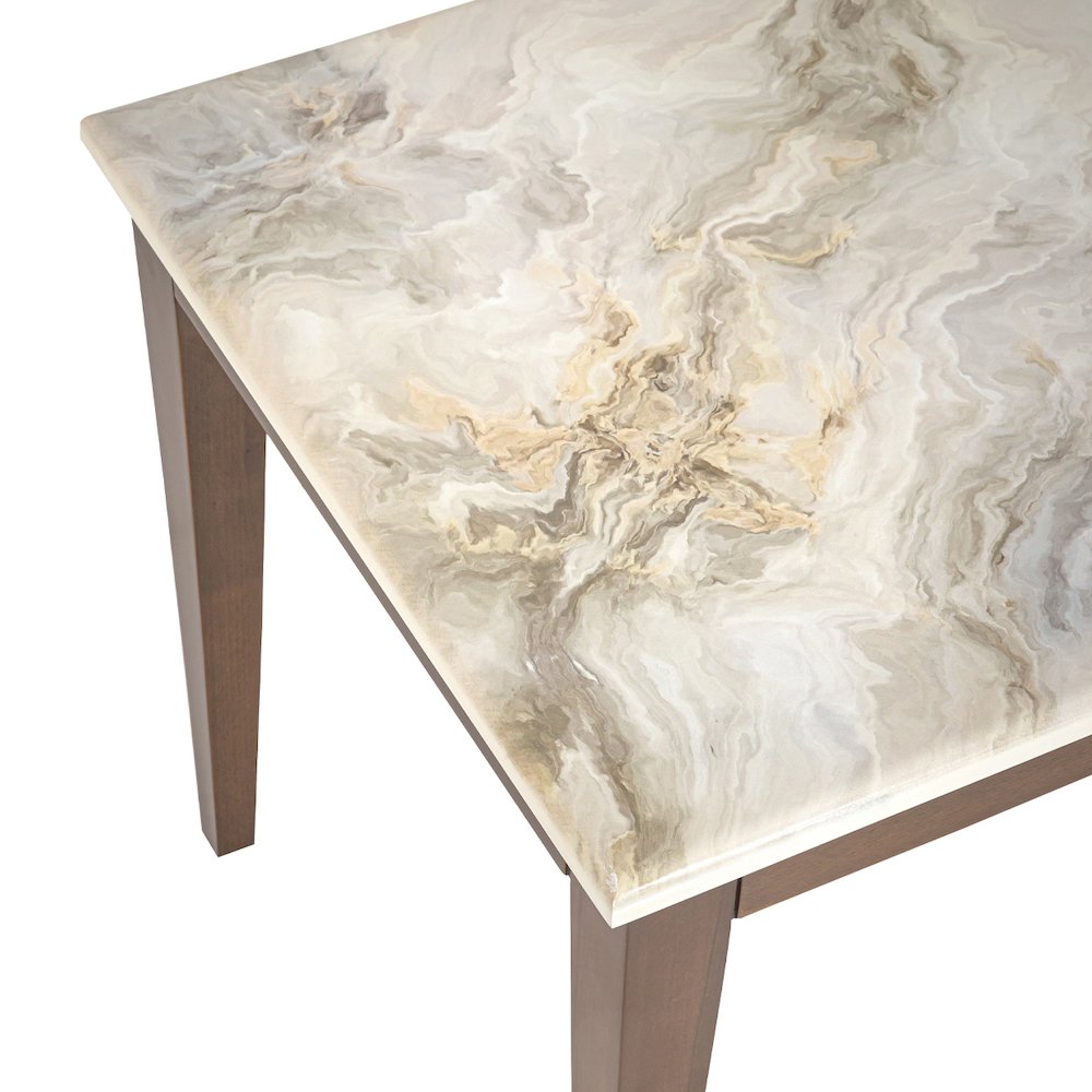 Balboa End Table - Warm Walnut
