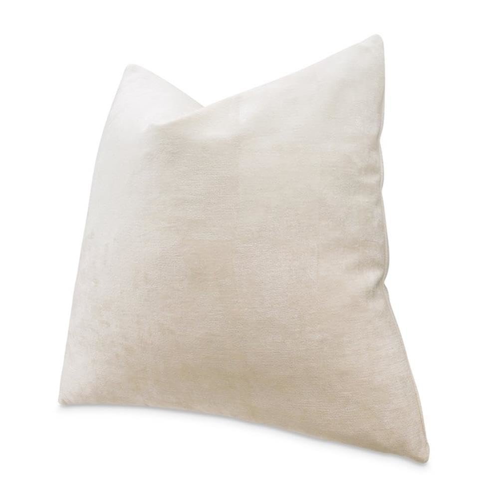 The Smith 20" Square Chenille Pillow, Set of 2 - Cream