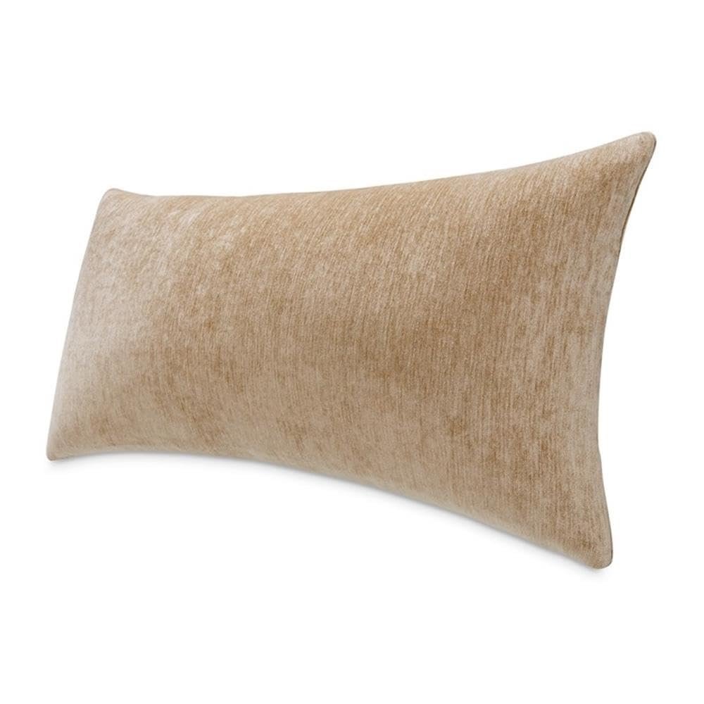 The Smith 13"x24" Oblong Chenille Pillow, Set of 2 - Camel