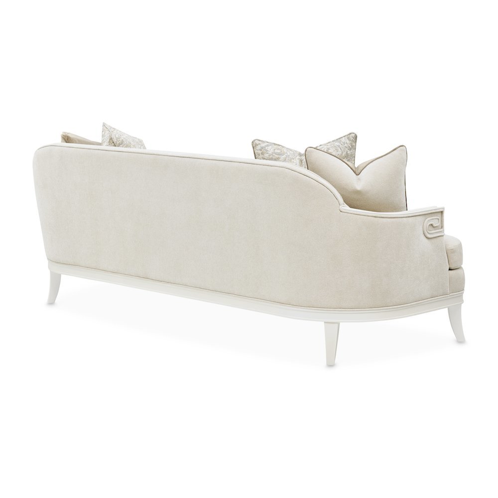 La Marisia Chenille Sofa - Tranquil/Creamy Pearl