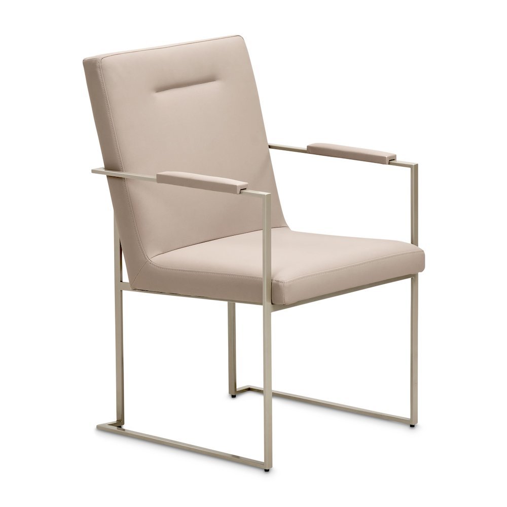 Marin Dining Arm Chair - Greige Set of 2