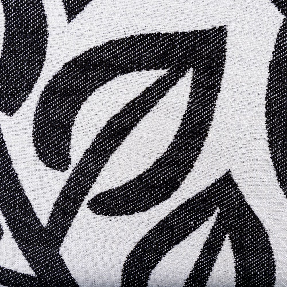Uptown Downtown Ardent 20" Square Throw Pillow, Set of 2 - Black/White