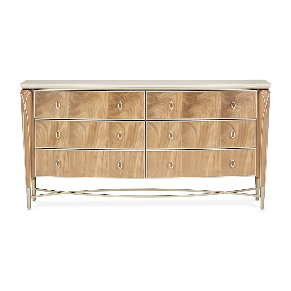 Villa Cherie Dresser - Caramel