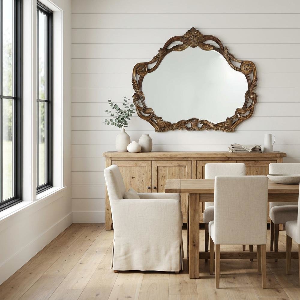 Villa Valencia Sideboard Mirror - Classic Chestnut