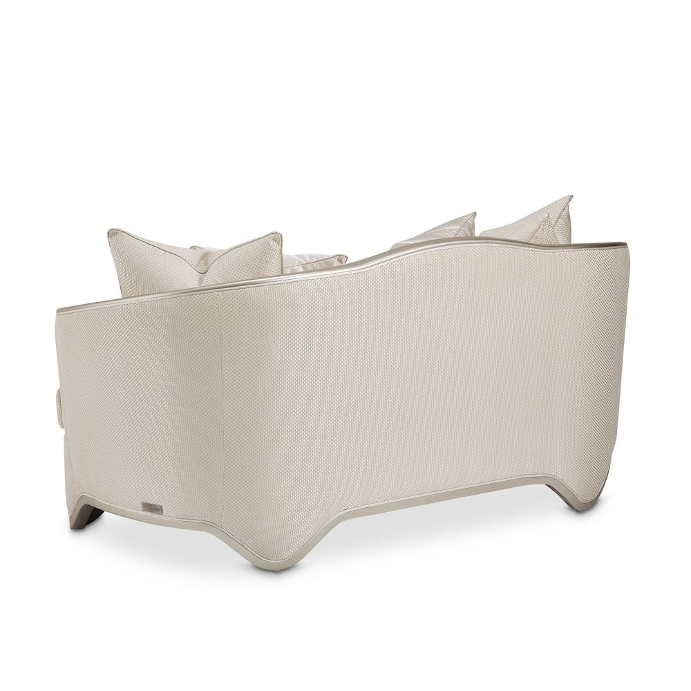 London Place Loveseat - Lt. Champagne