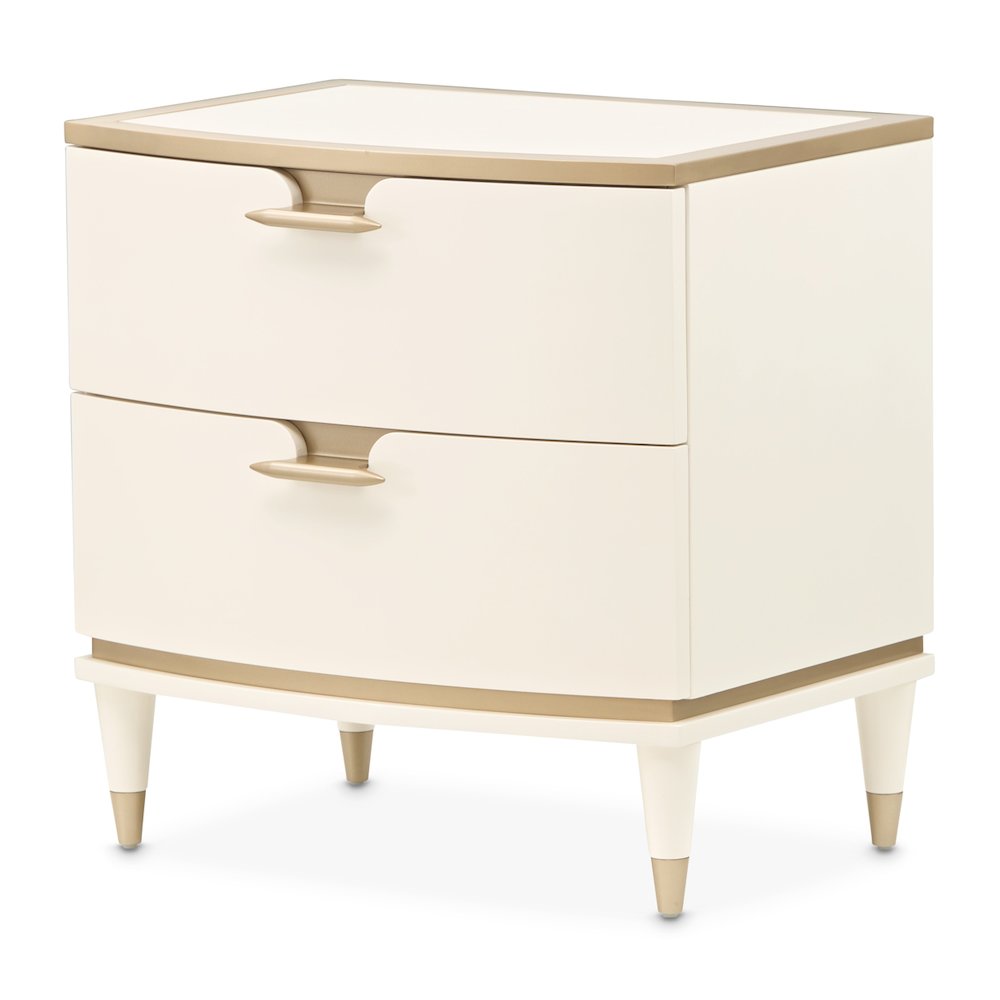 La Terrazza Nightstand - Creamy Pearl