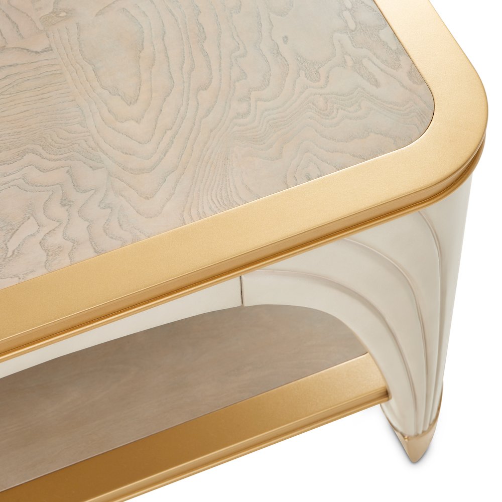 La Terrazza Rectangular Cocktail Table - Silver Mist