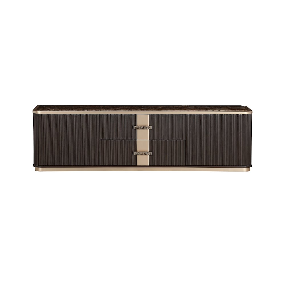 West Kensington Media Cabinet - Medium Espresso