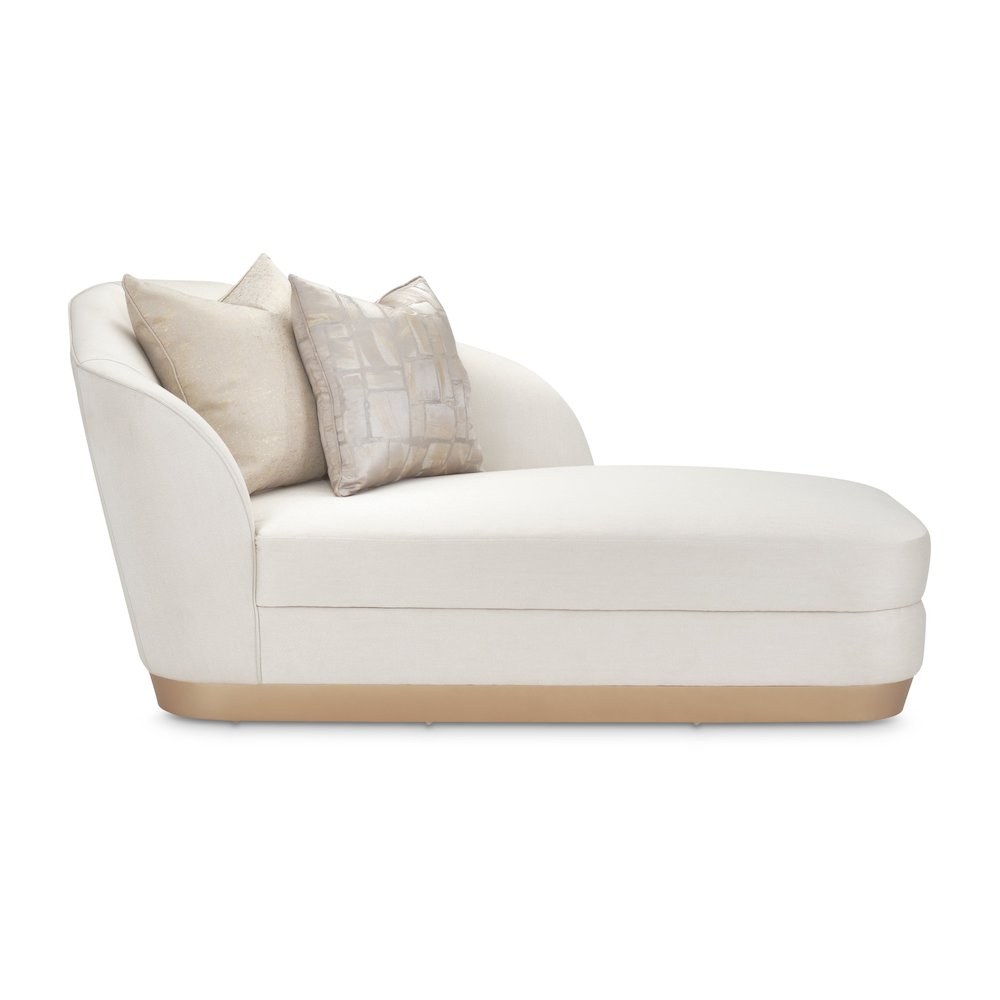 La Rachelle Chaise - Icicle/Champagne