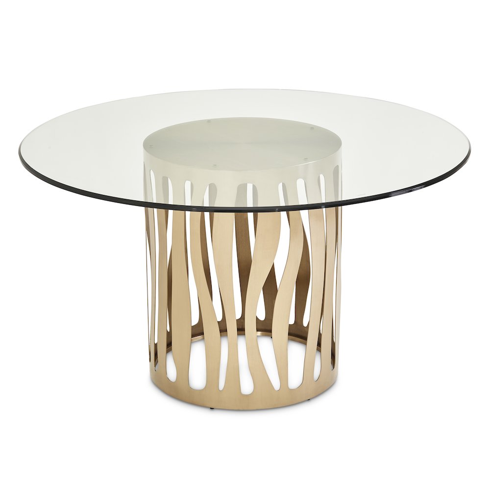 La Rachelle Round Dining Table - Chardonnay