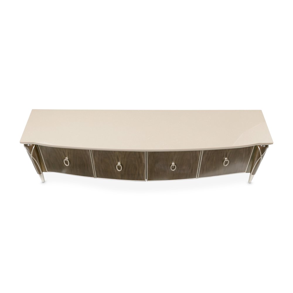 Villa Cherie Media Cabinet - Hazelnut