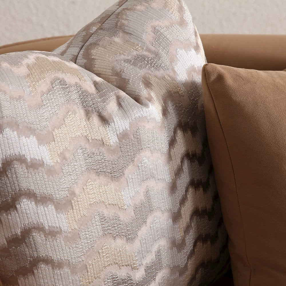 Ariana Velvet Sofa - Caramel/Gold