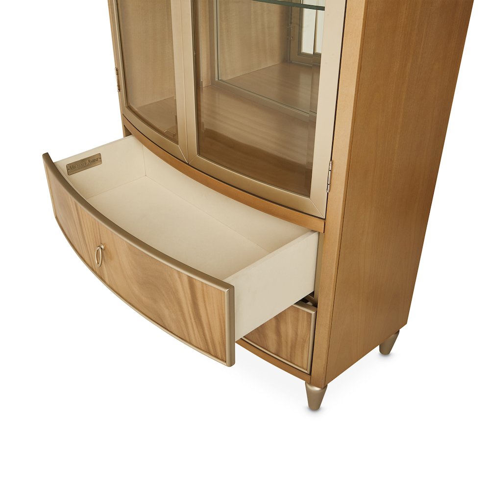 Villa Cherie Display Cabinet - Caramel