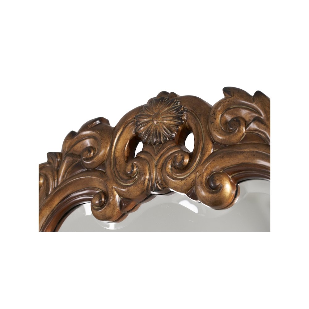Villa Valencia Decorative Mirror - Classic Chestnut