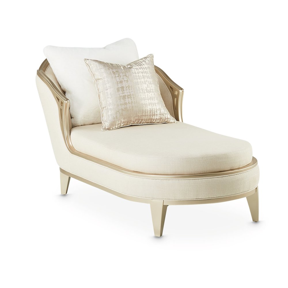 Villa Cherie Chaise - Pearl/Caramel