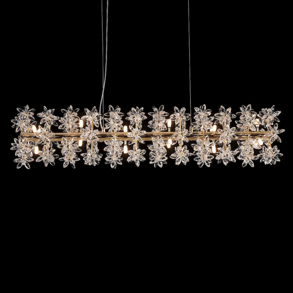 Bouquet 18-Light Rectangular Chandelier