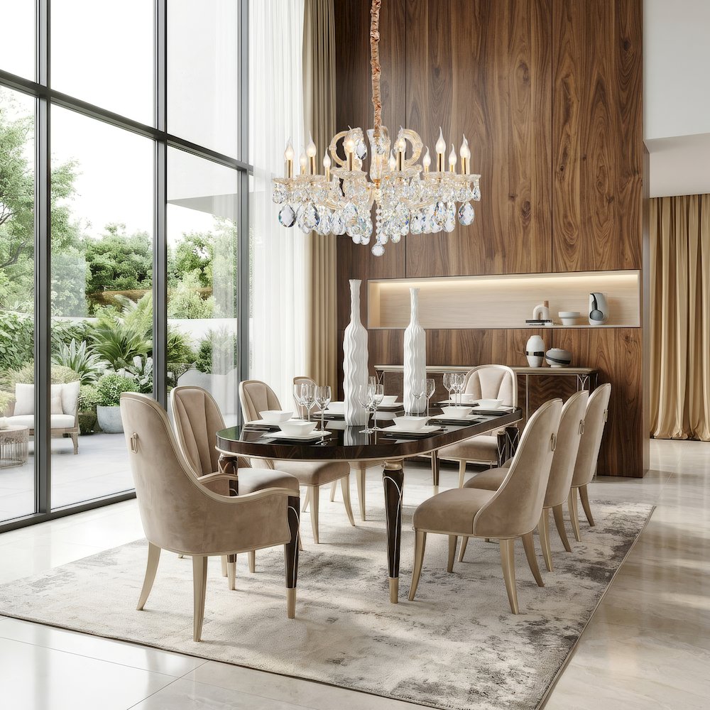 Portola 14-Light Traditional Crystal Chandelier - Gold