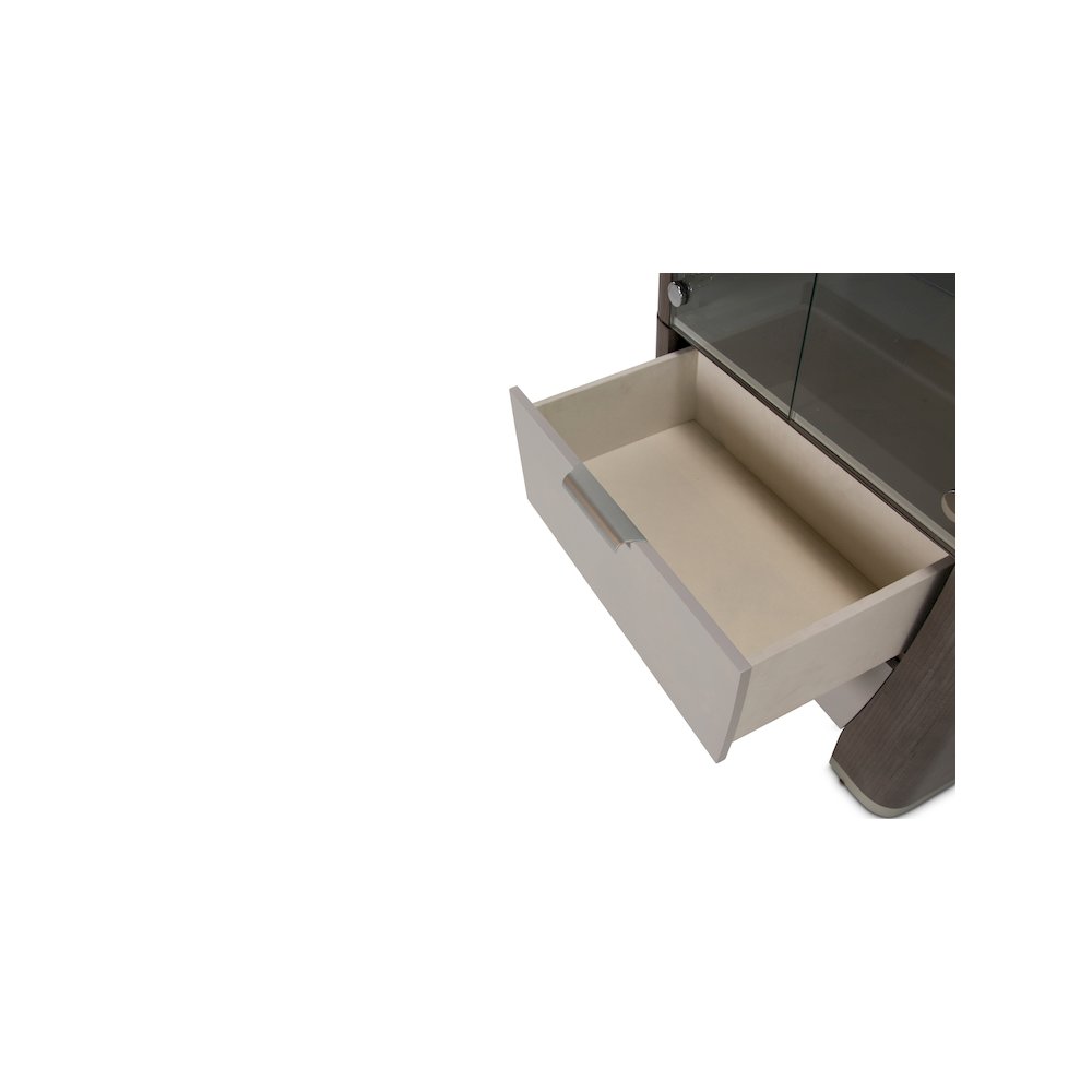 Roxbury Park Display Cabinet - Slate
