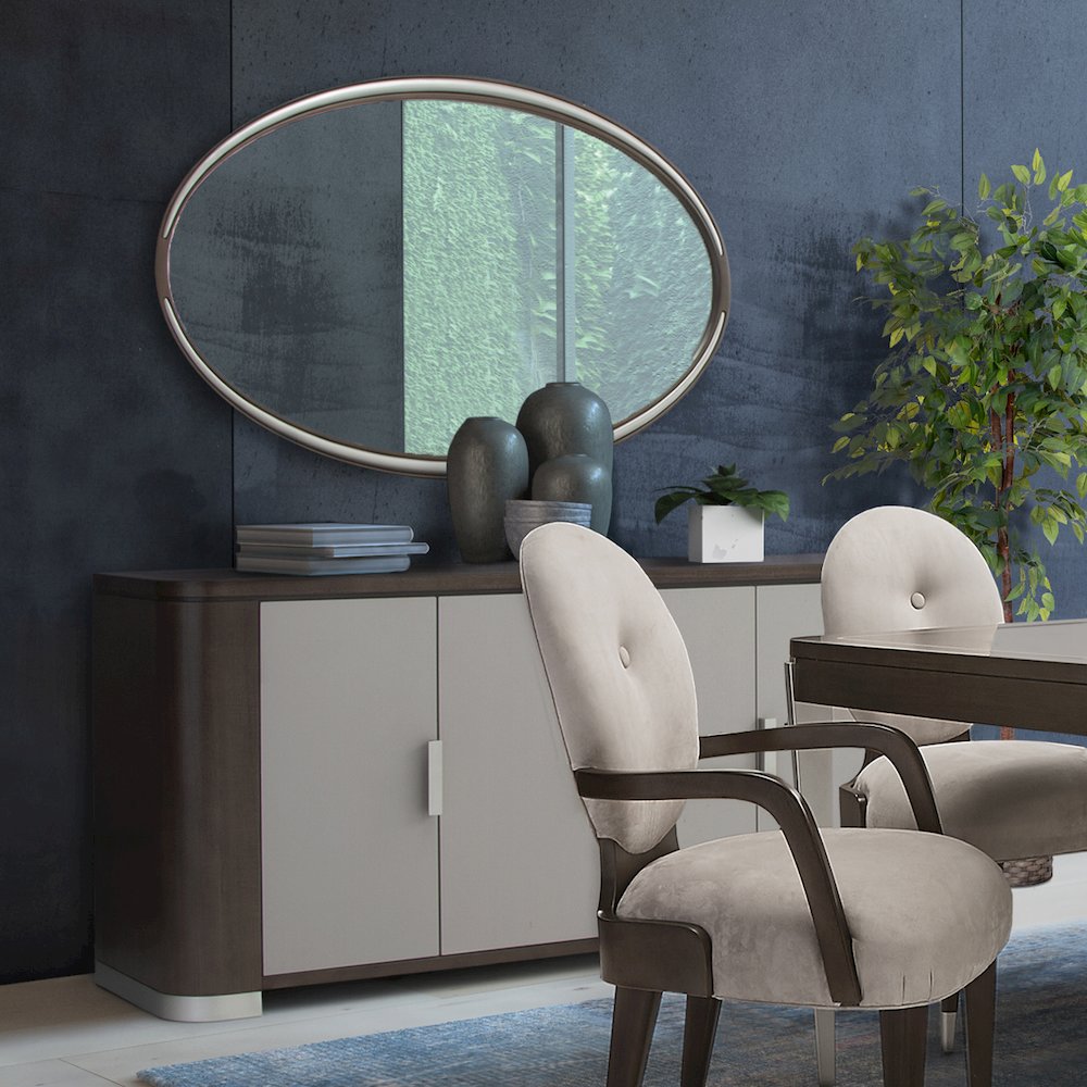 Roxbury Park Wall Mirror - Slate