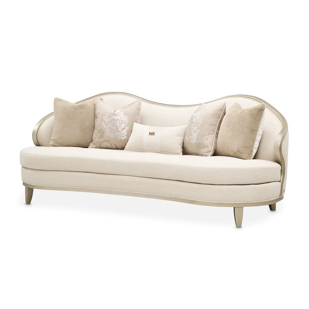 Camellia Field Sofa - Cornsilk/Caramel